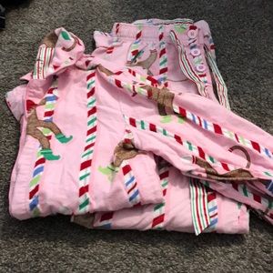 Nick & Nora Sock Monkey Christmas Pajamas